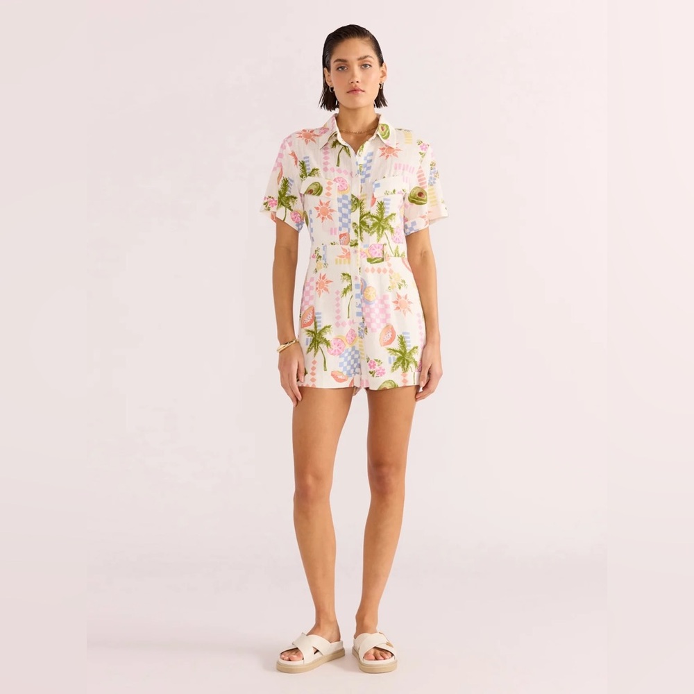 MinkPink Fruity Floral Gracie Romper